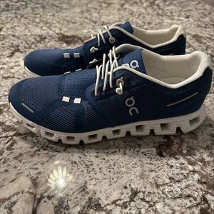 On Running Womens Size 7.5 Cloud Denim Blue Shoes Sneakers